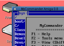 File Manager MCAmiga 0.8